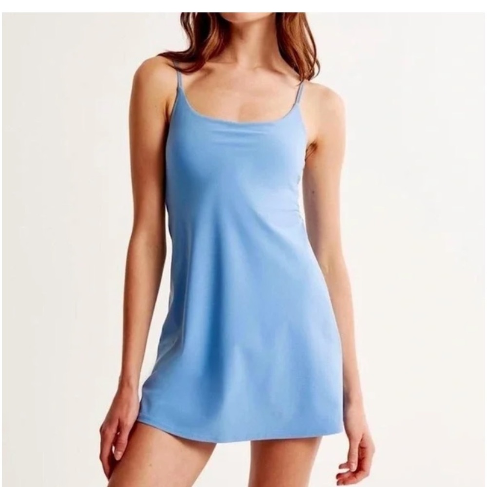 Abercrombie & Fitch Light Blue Slip Dress